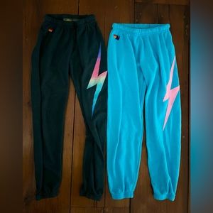 Aviator Nation Bolt Bundle Sweatpants Lot SZ XS